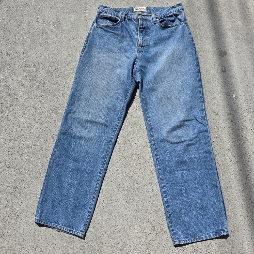 Stussy Light Blue Classic Denim Jeans